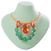 Colgantes, collar