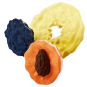 Bouquets of dried fruits