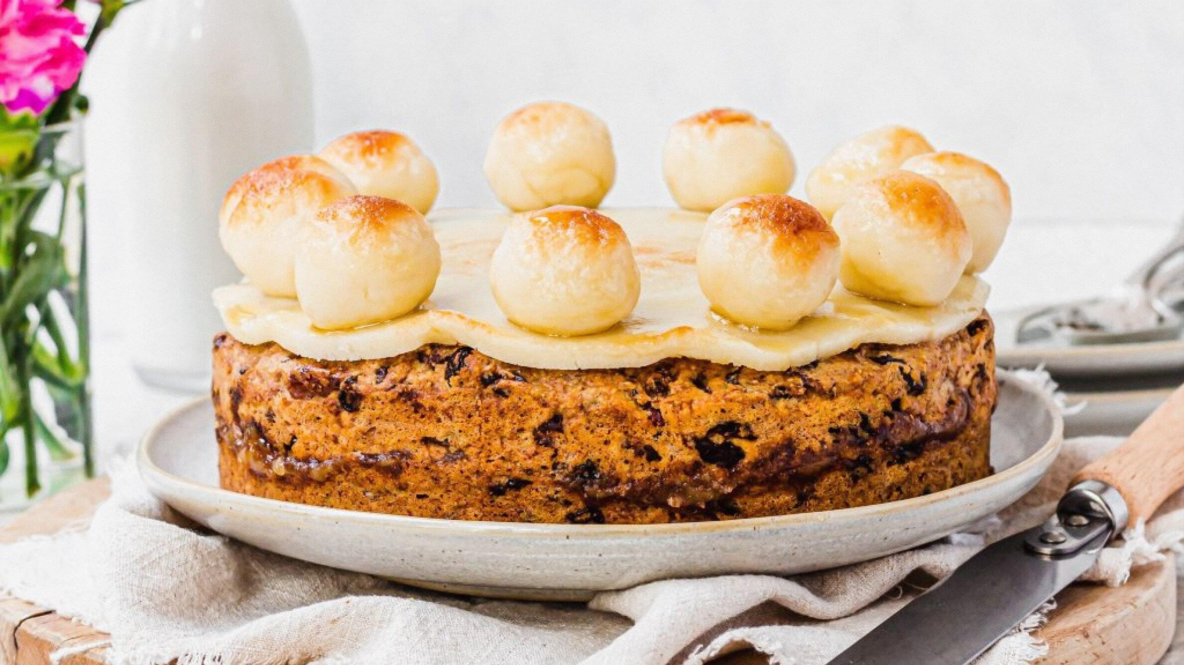 Vegan Simnel cake