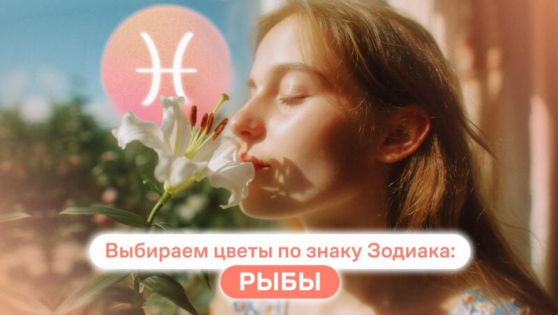 Выбираем цветы по знаку зодиака: Рыбы