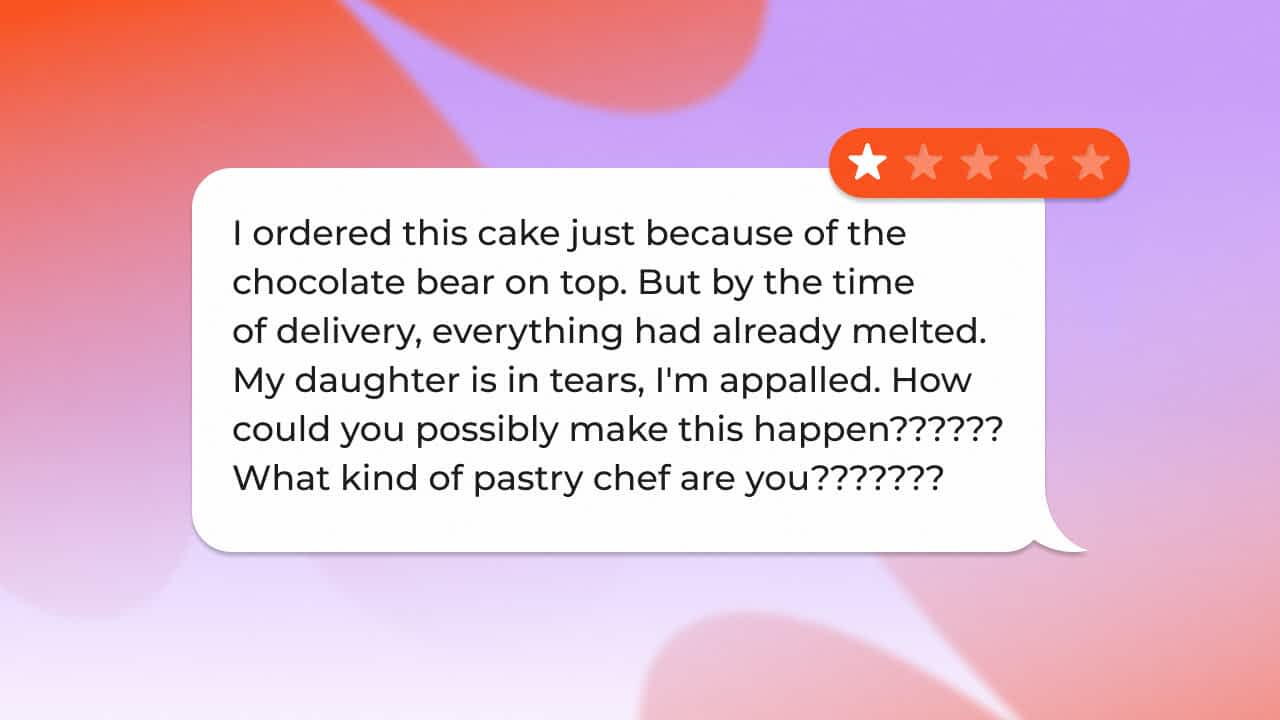 how to deal with bad customer reviews