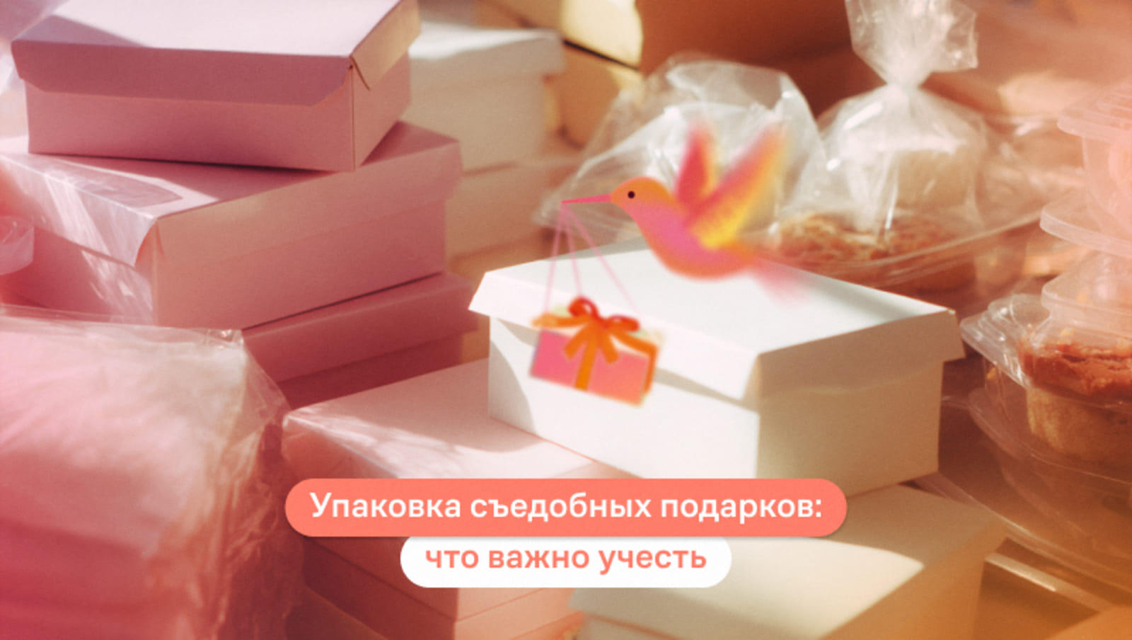 Упаковка съедобных подарков: что важно учесть