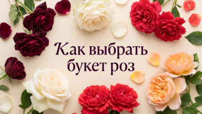 Как выбрать букет роз