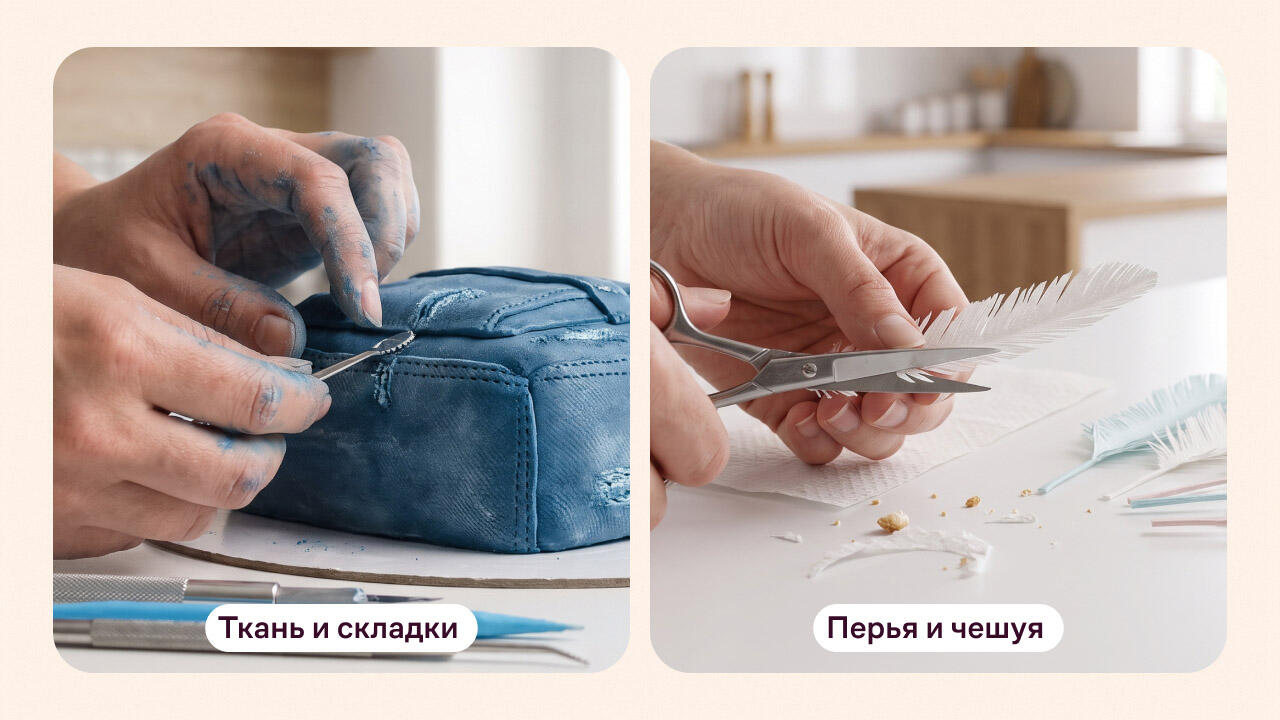 Как создается скульптурный торт