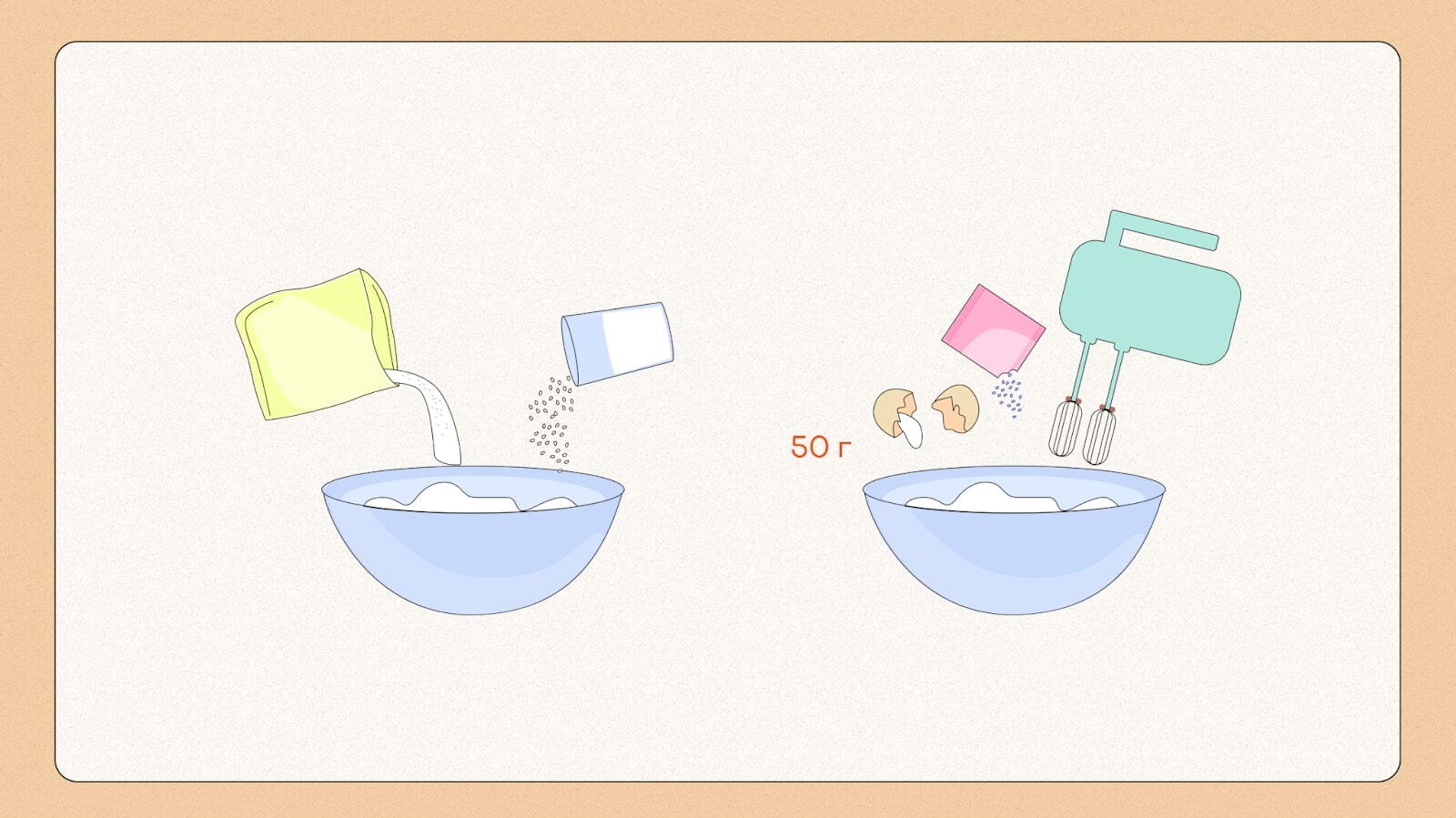 Приготовление макаронов шаг 5