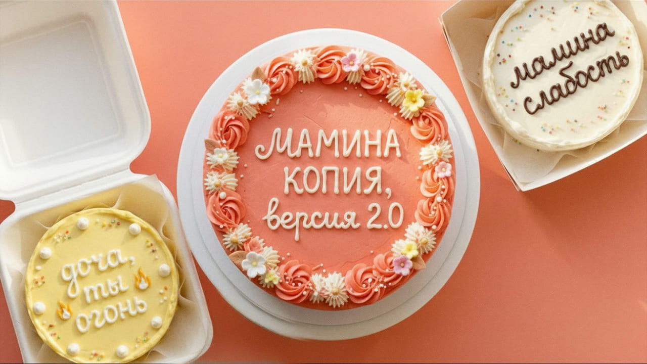 Надписи на бенто-торте дочери