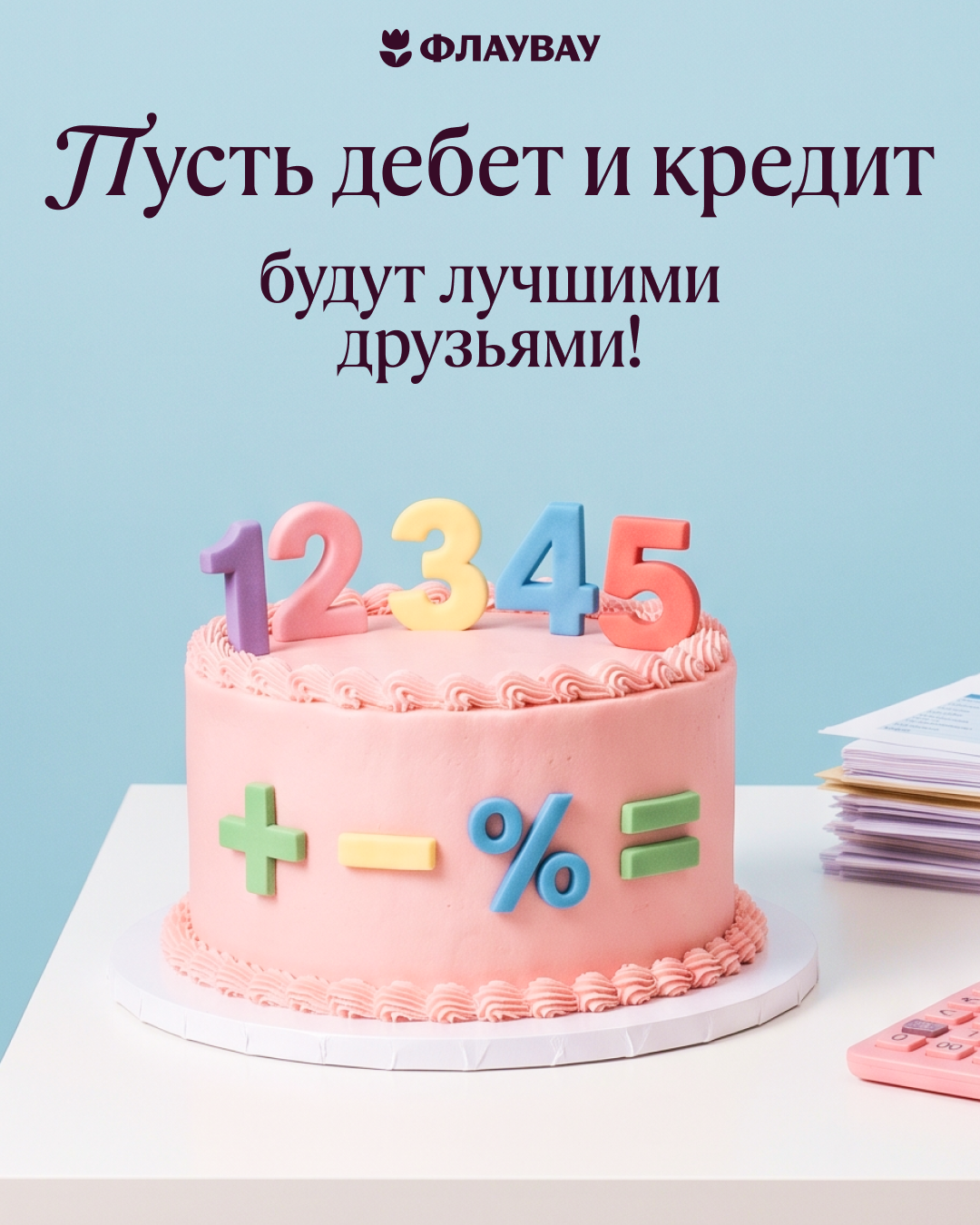 Открытка с днем бухгалтера коллеге