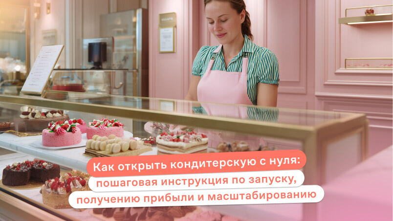 Как открыть кондитерскую с нуля: пошаговая инструкция по запуску, получению прибыли и масштабированию