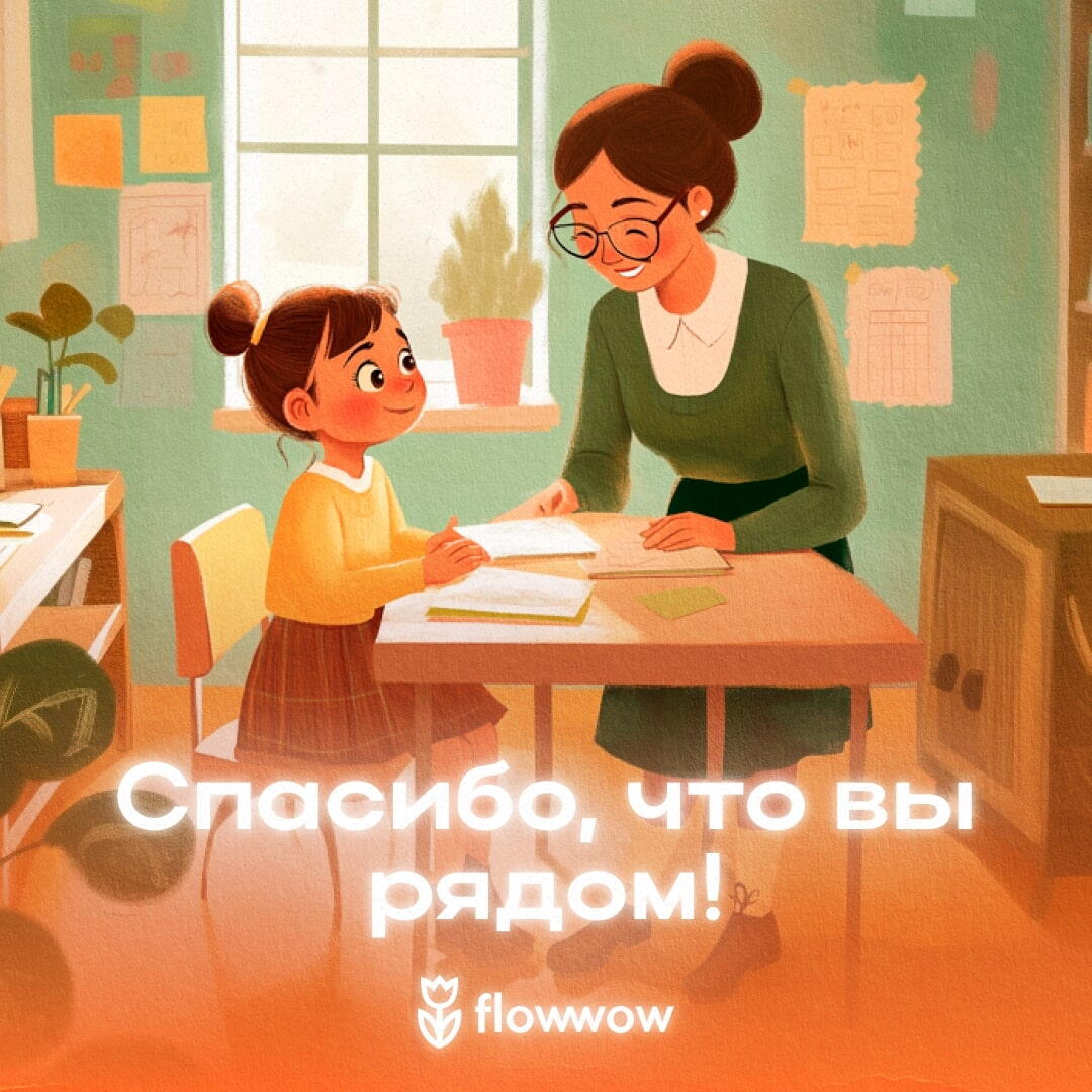 С днем учителя открытка красивое пожелание