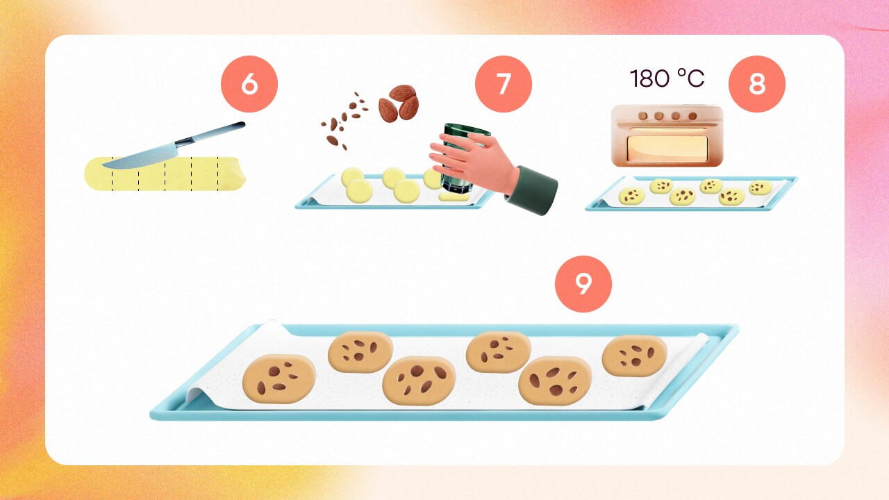 Приготовление крамбл кукис 2