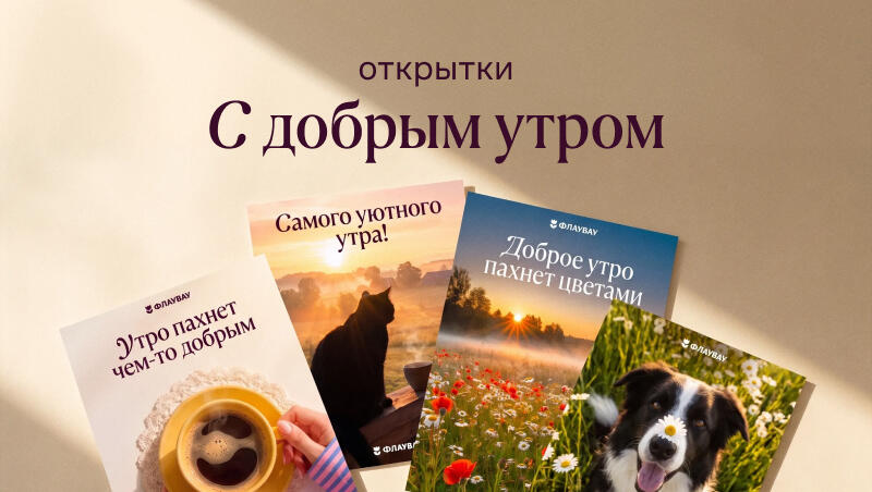 Открытки с добрым утром