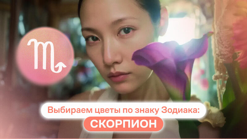 Выбираем цветы по знаку Зодиака: Скорпион