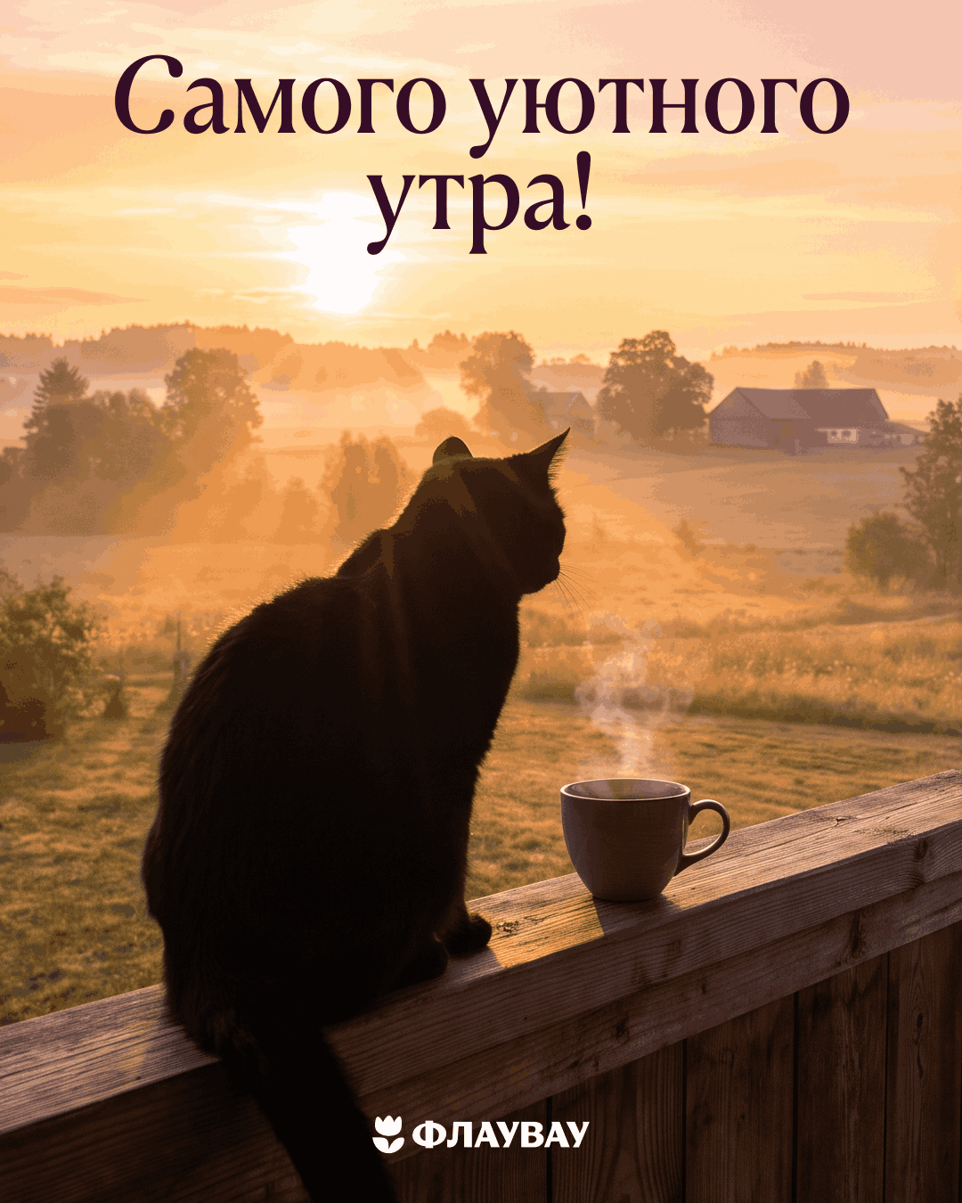 открытки с добрым утром красивые бесплатно