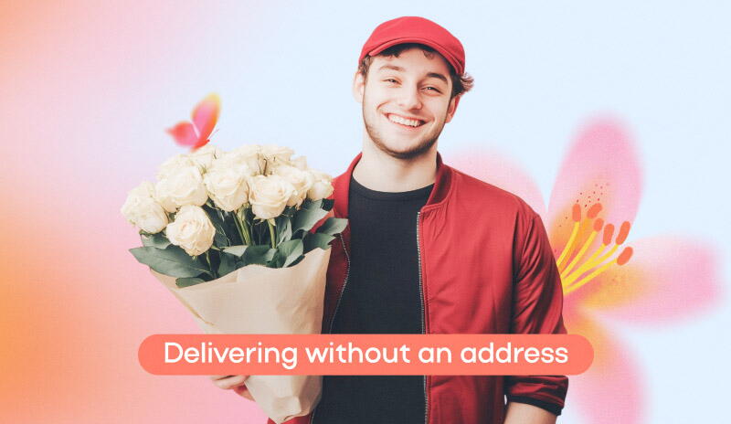 Delivering without an address