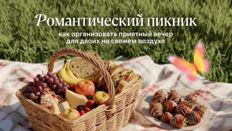 Романтический пикник: как организовать приятный вечер для двоих на свежем воздухе