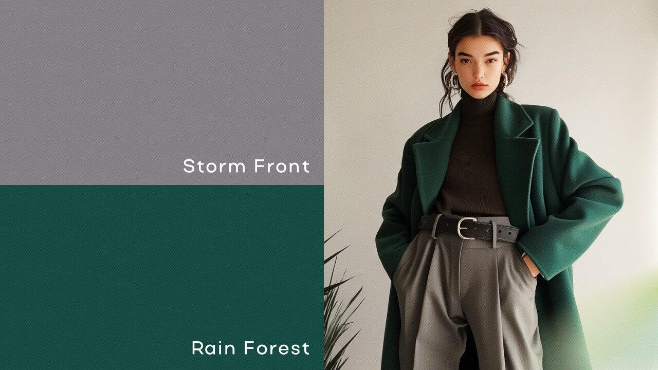 Цвета Storm Front и Rain Forest