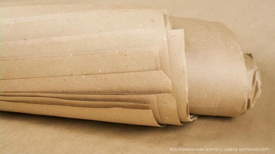 Крафт-бумага для подарка