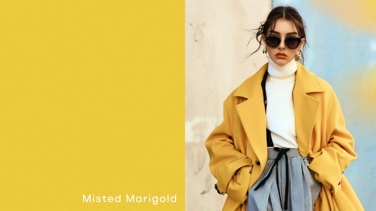 Цвет Misted Marigold