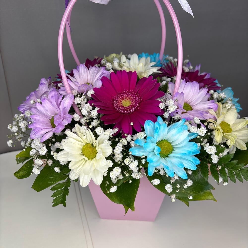 Корзина с минигерборой