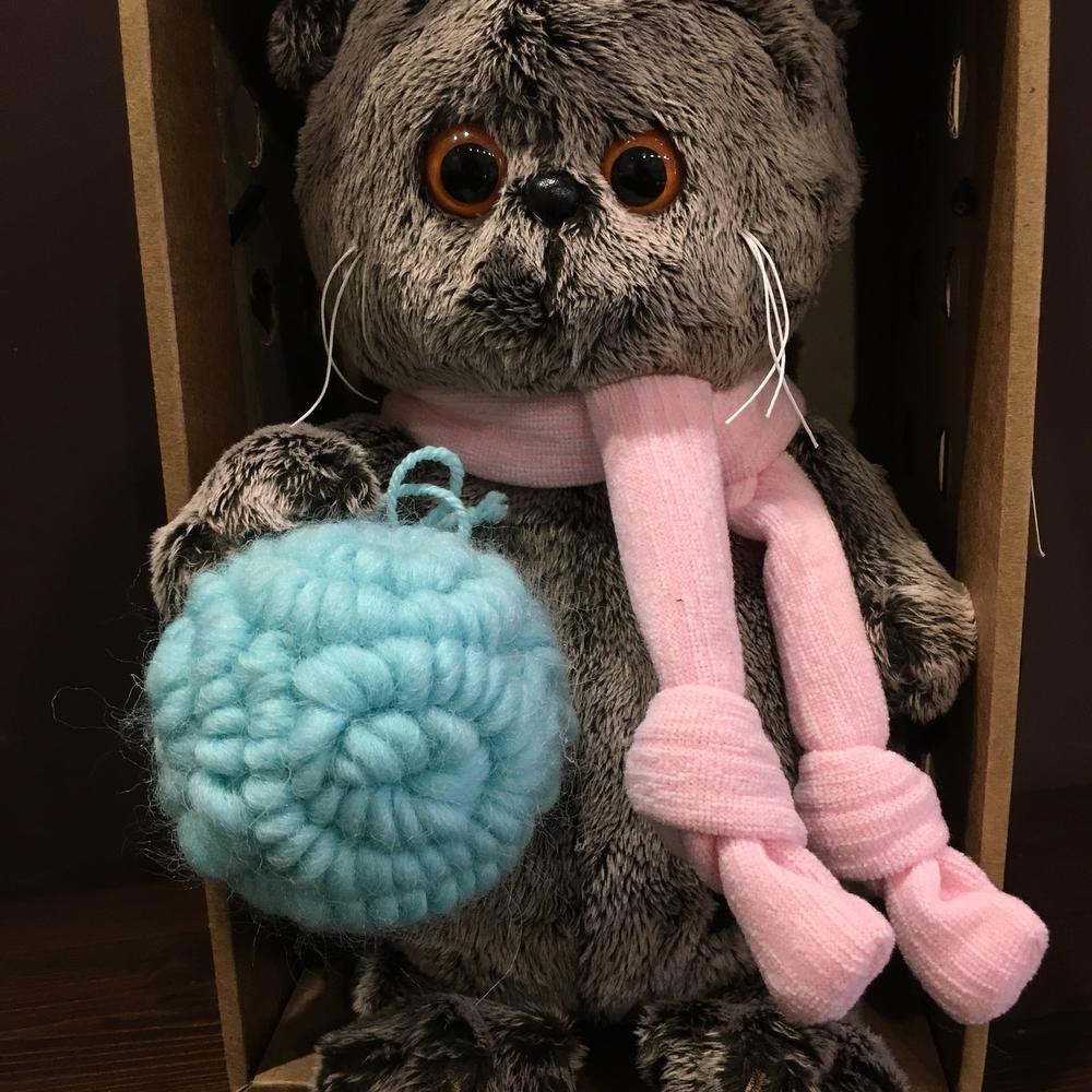 Кот Басик с клубком