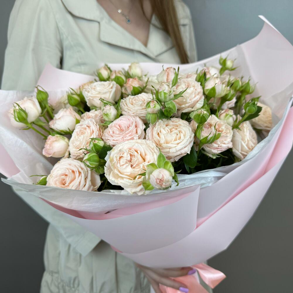 Букет с кустовой розой💕💖💕