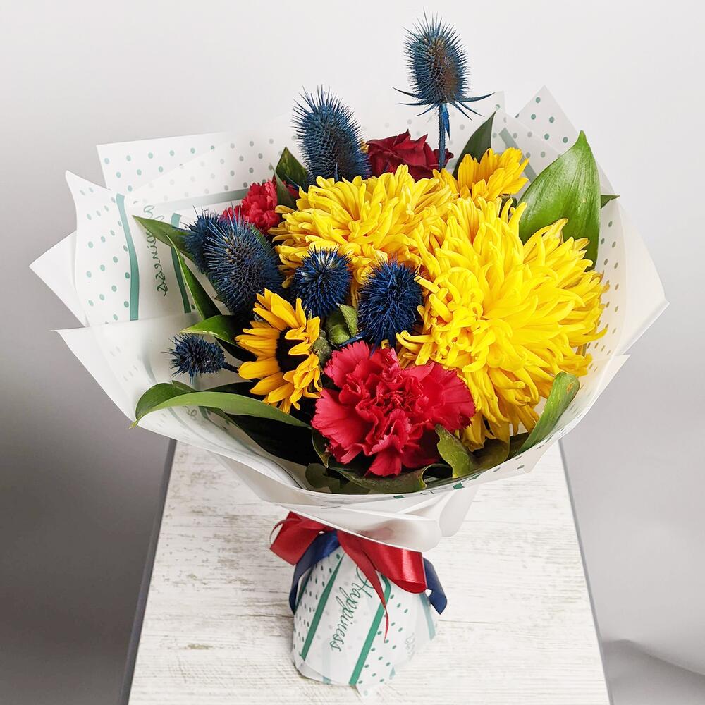 Mix with sunflowers