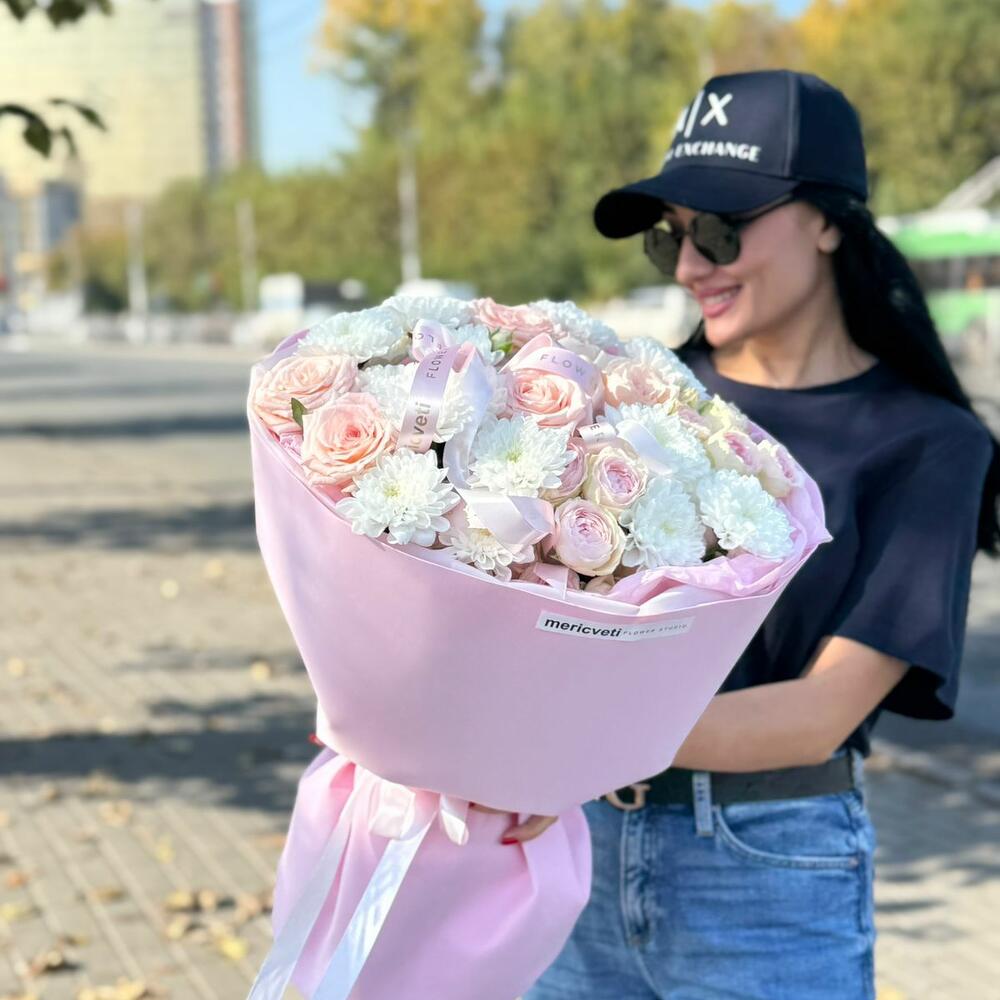 Зефирный букет
