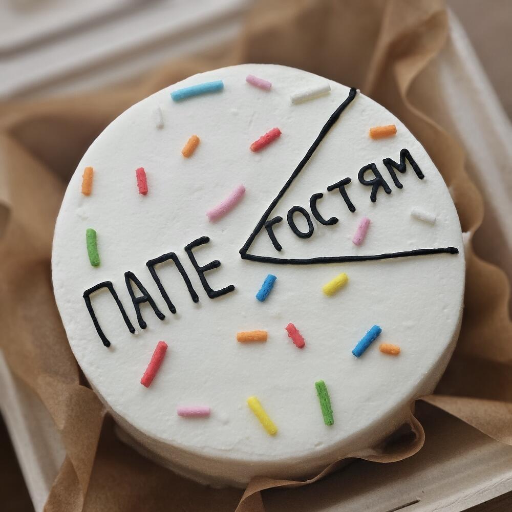 отец дочь кремовый пирог Для папы и дочки 💞 Вес 4 кг #russiancake #cakeideas #cakesdaily  #bolosdecorados #cakedecoration #loveourcakes #thecakeblog #cakedecorator…