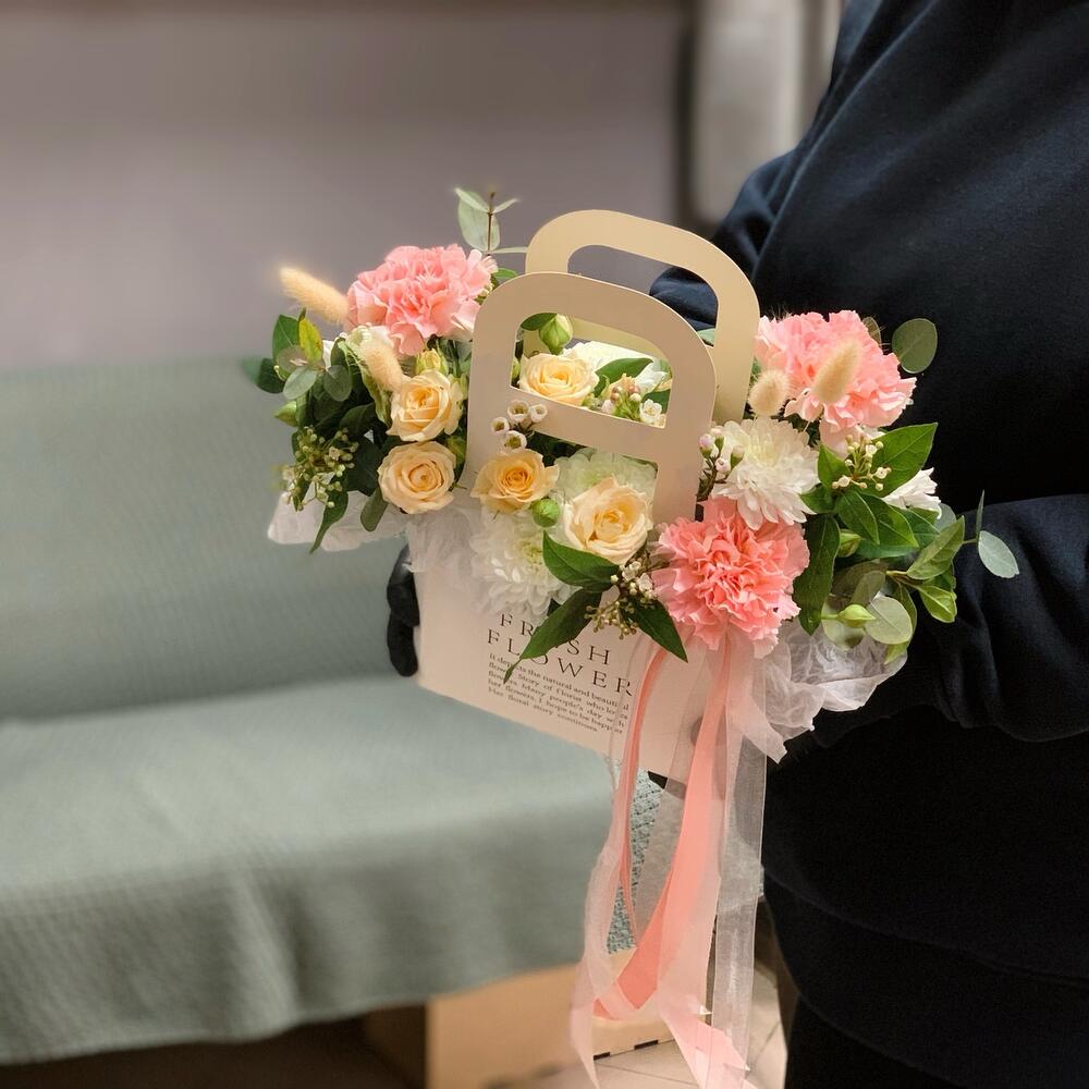 Нежность в сумочке fresh flower