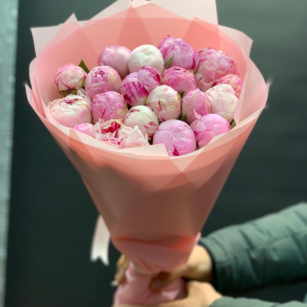 Букет из 21 пионов 😍😍😍️️