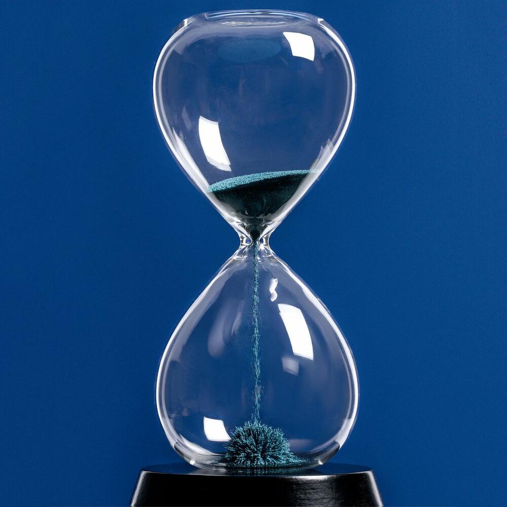 Магнитные песочные часы Elusive Time Blue Edition, Декор в Москве ...