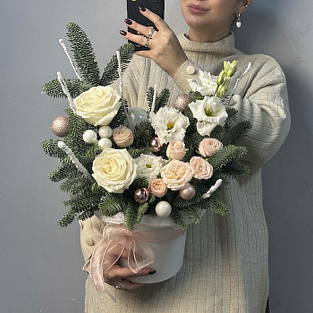 Зимняя композиция Snowflake M