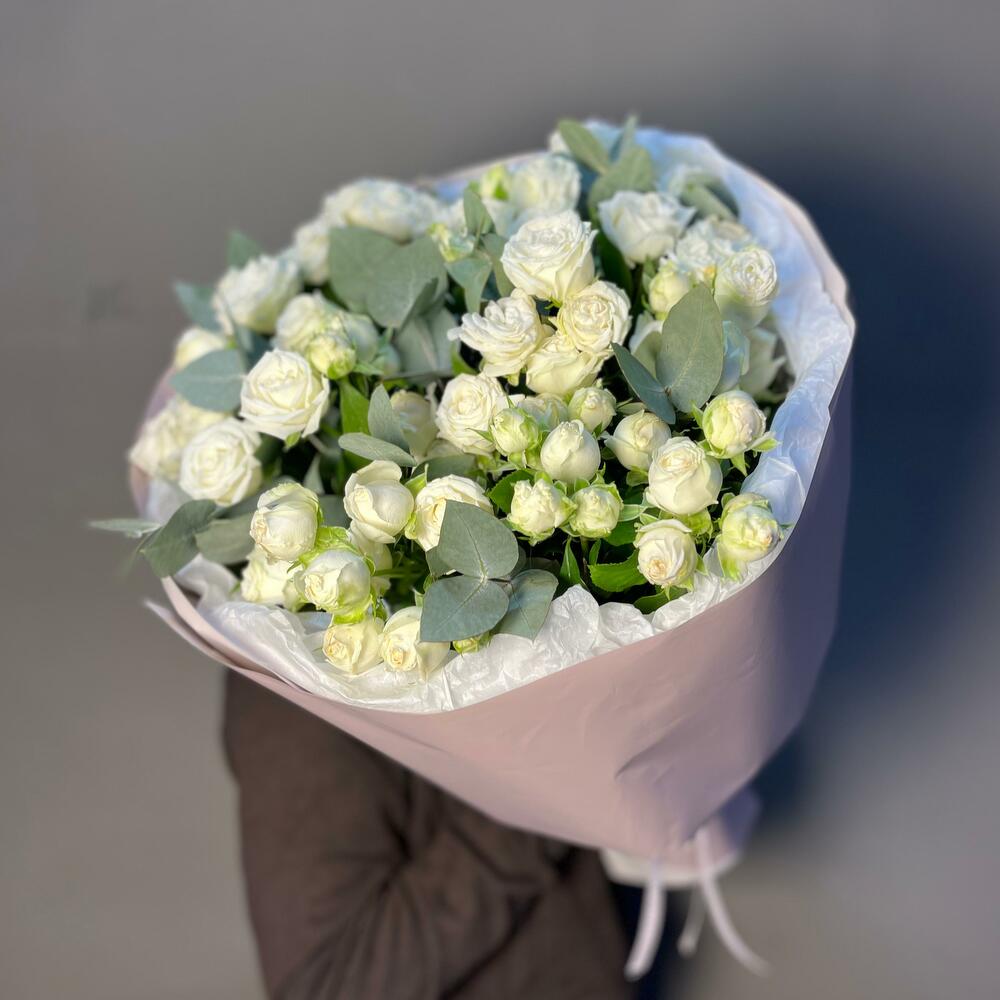 Кустовые розы 11 веток