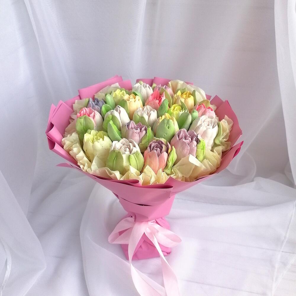 Зефирные тюльпаны