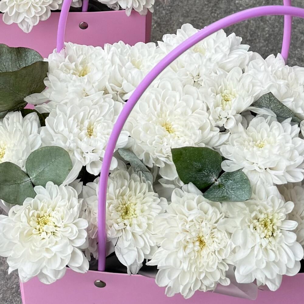 Композиция из хризантем