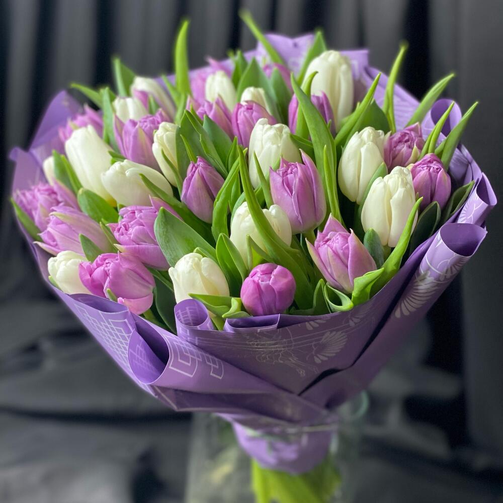 Mezcla de tulipanes
