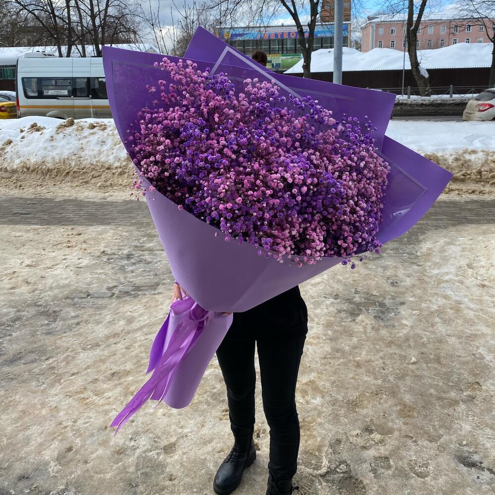 Гигантище из Гипсофилы, Цветы и подарки в Балашихе, купить по цене 5000 ...