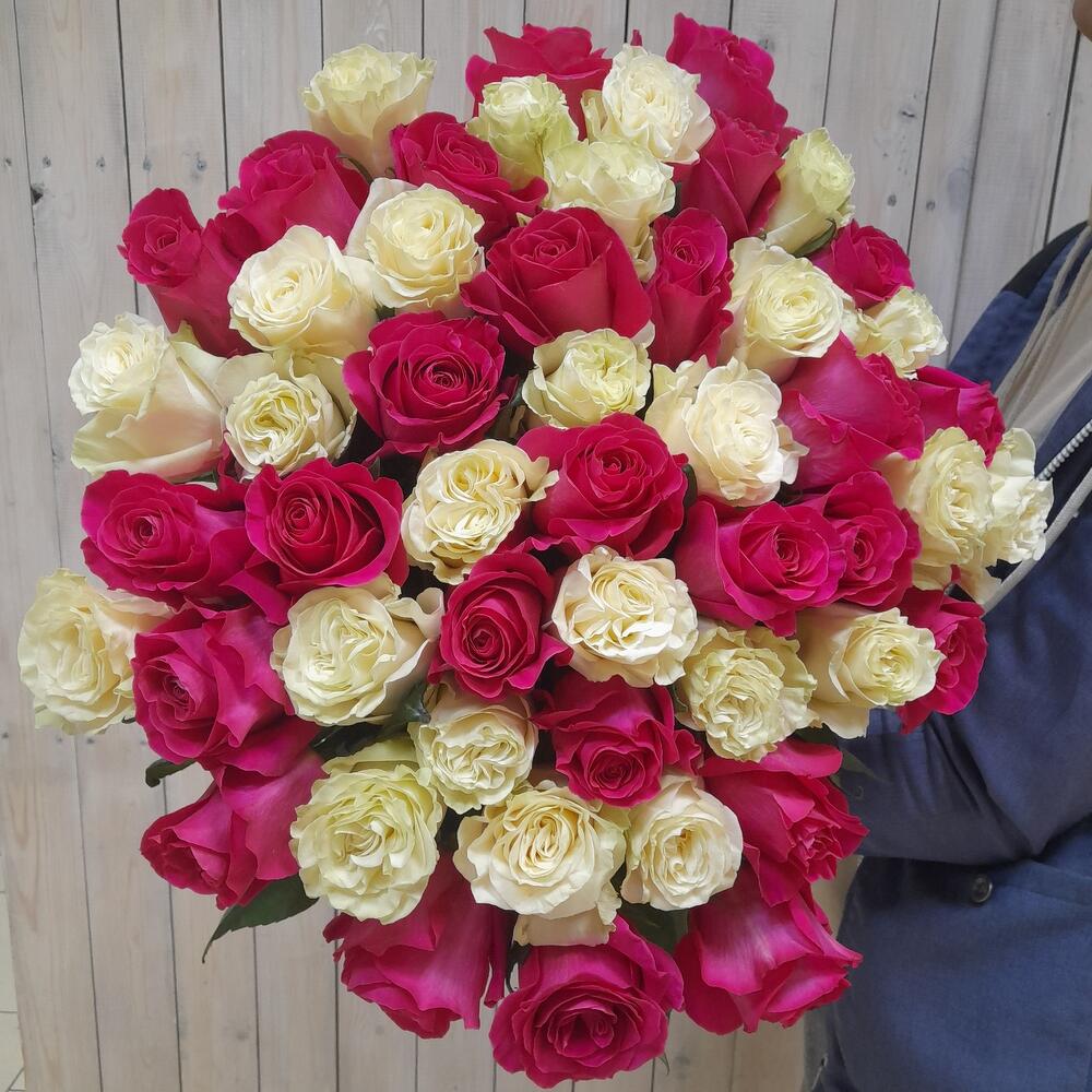 Букет из 51 розы Эквадор