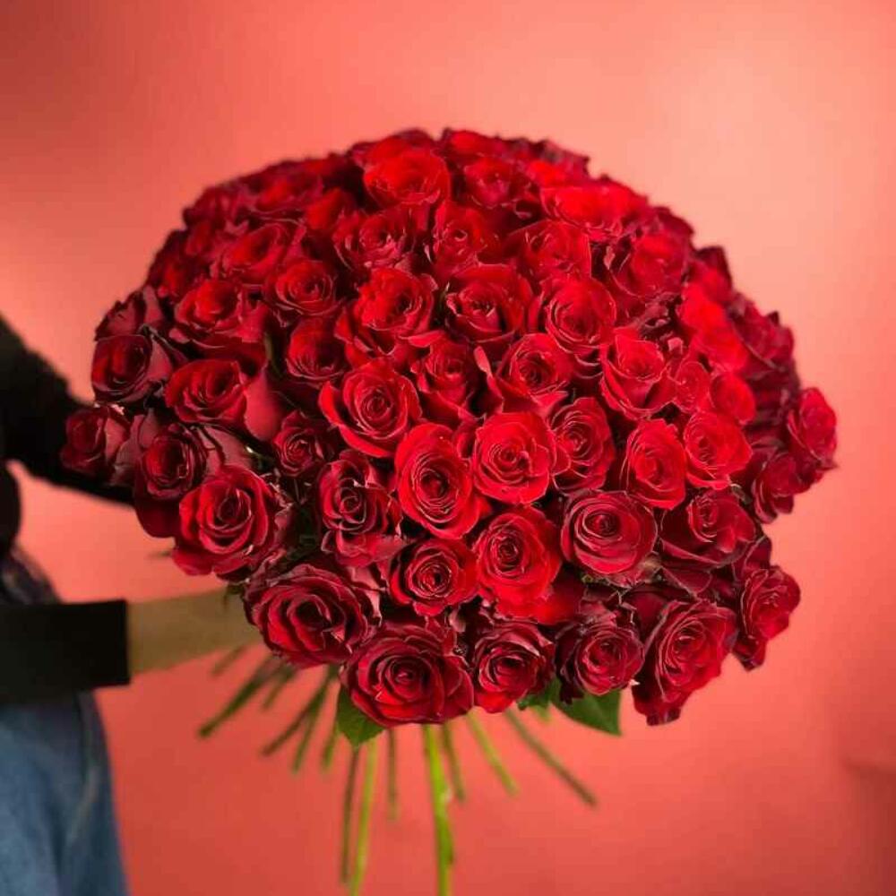 🌹 Букет от Flowersgift из 101 красной розы ▪️ 73