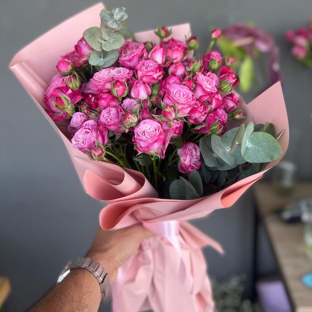 Кустовые розы Премиумкласса, Flowers & Gifts Tbilisi, buy at