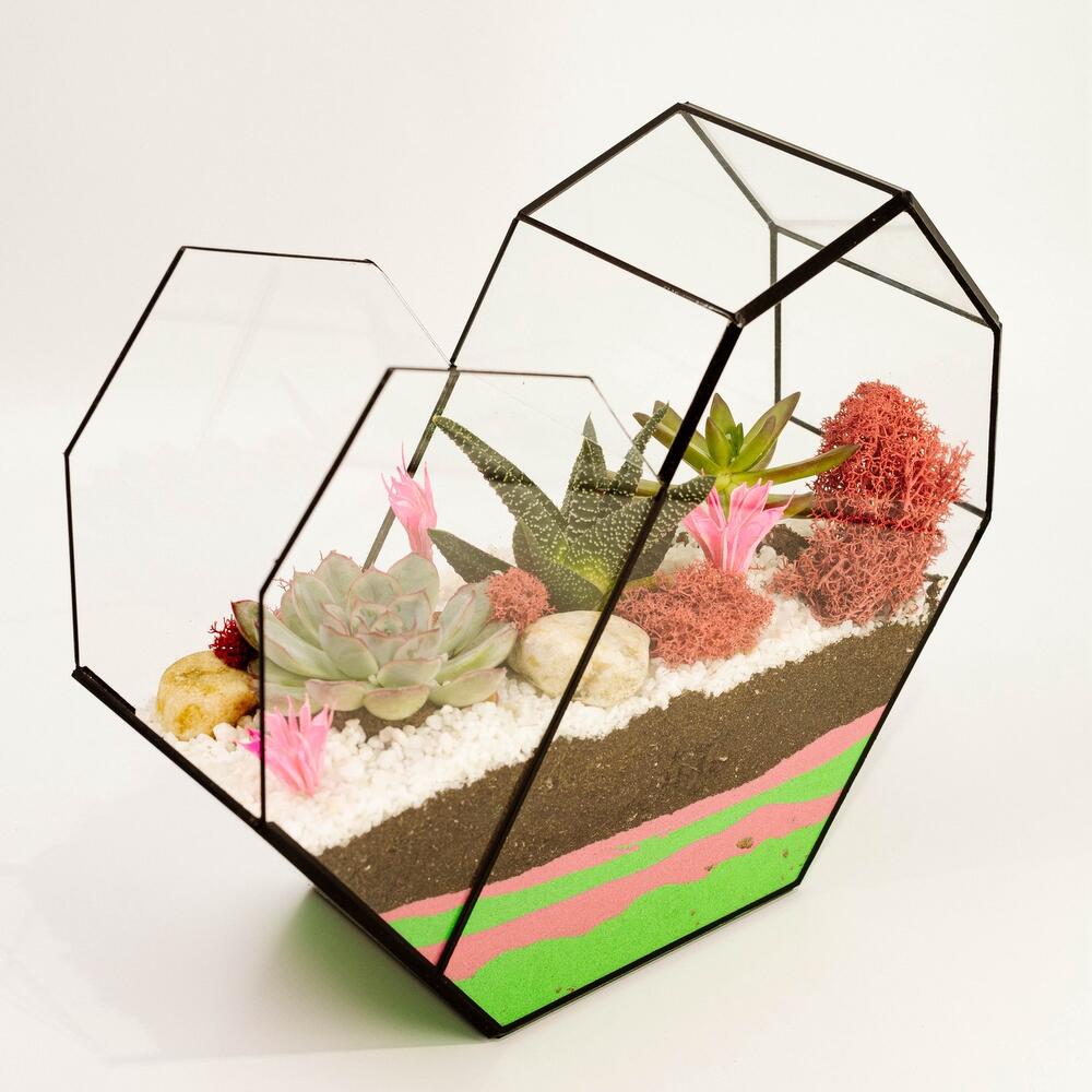 Florarium Heart