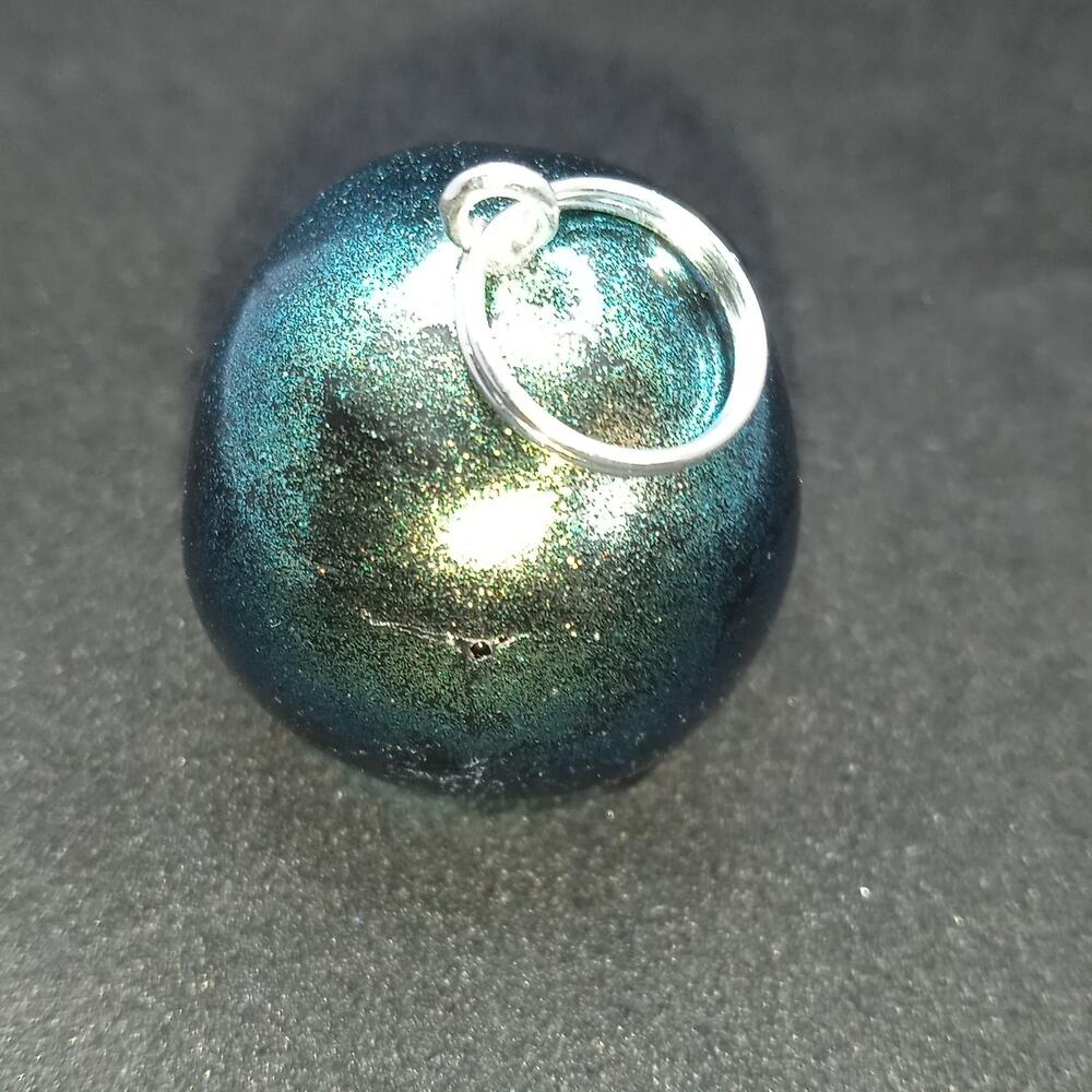 Брелок "Череп" ручной работы, 2×2.5 см