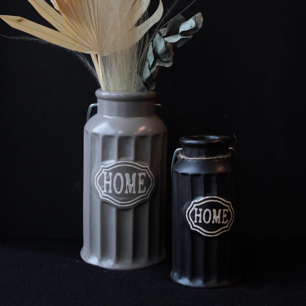 Ваза HOME черная