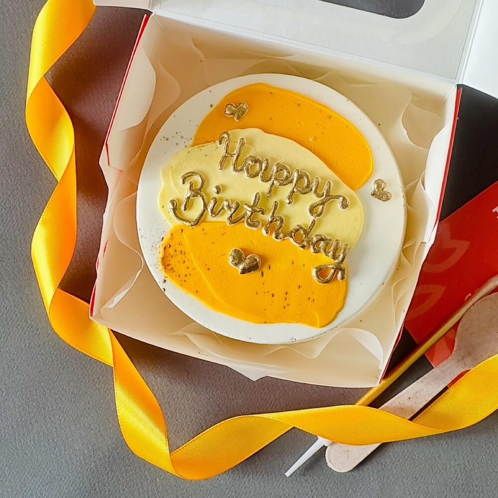 Cake Happy Birthday 🧡