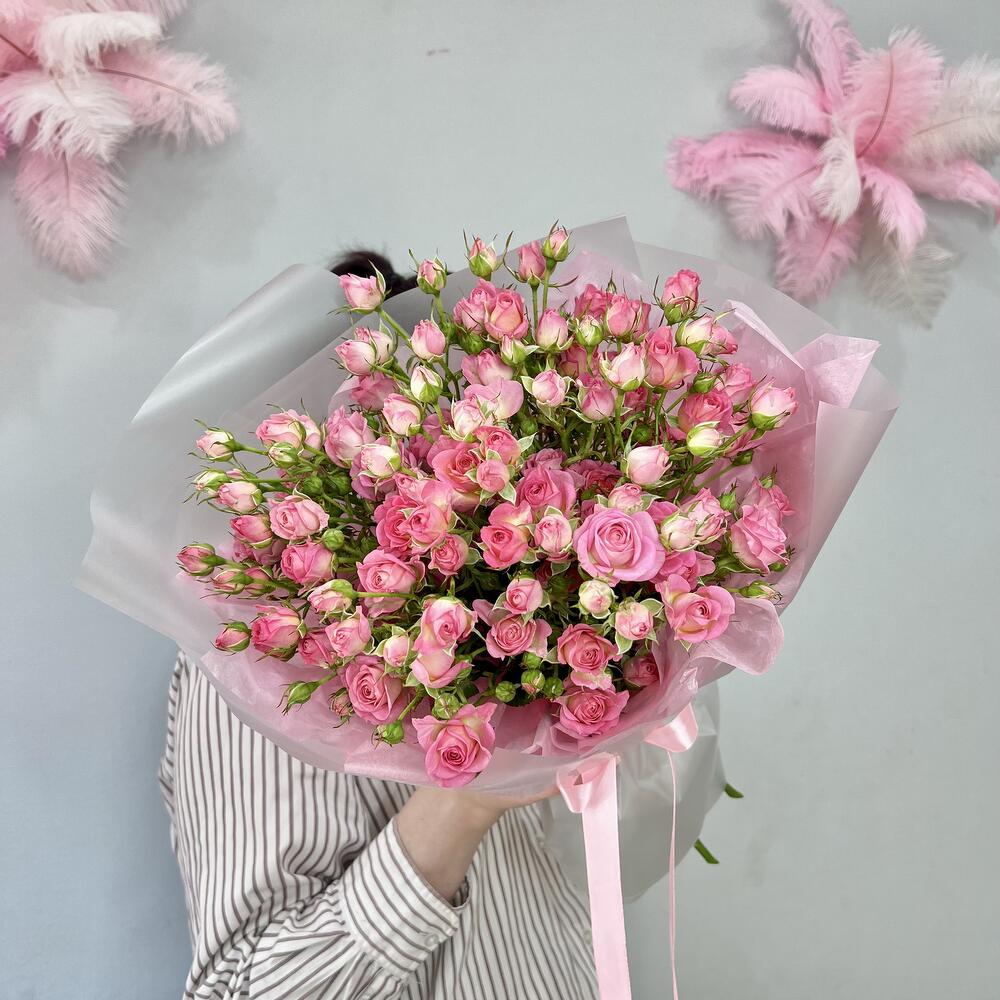 Букет кустовых роз для любимой 💝