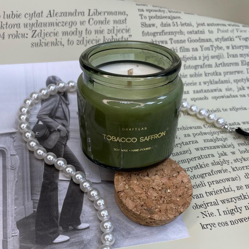 Аромасвеча «Tobacco Saffron»