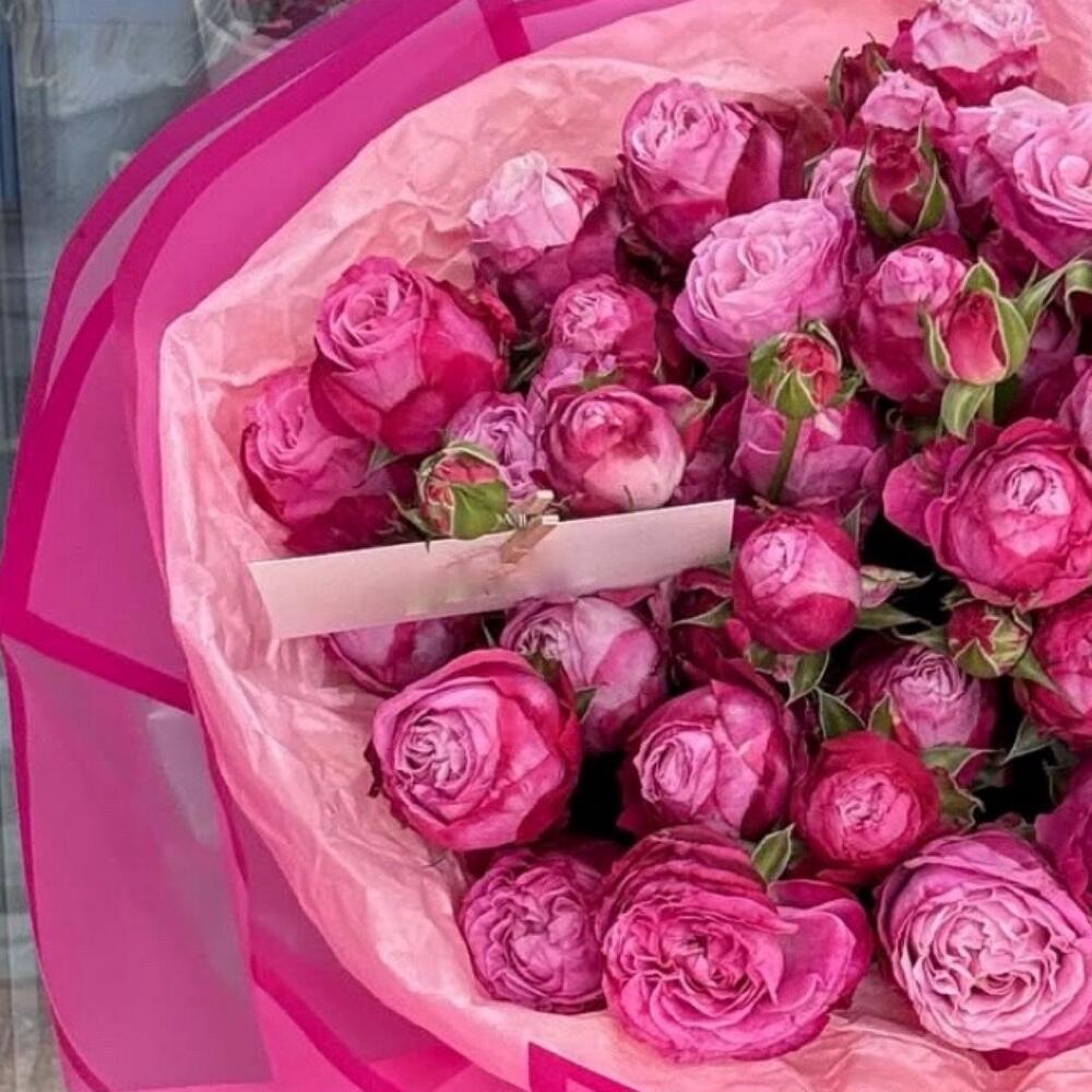 Монобукет из кустовых роз💕