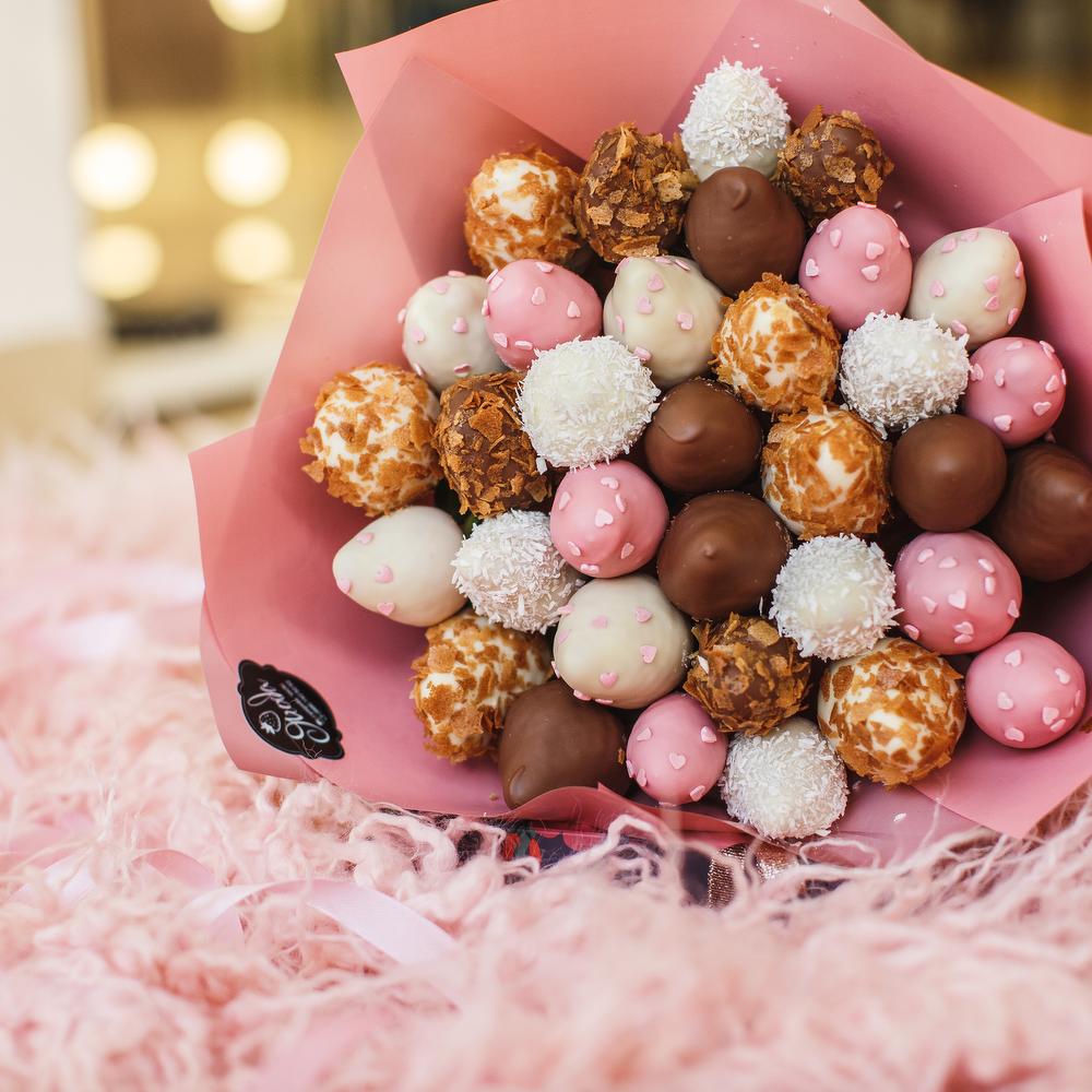 😍🍓🍫Букет из клубники в шоколаде подарок девушке