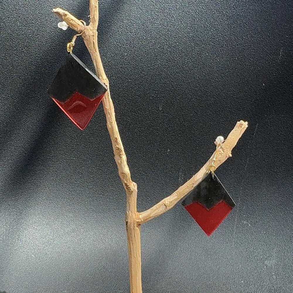 Серьги "Noir Rouge   Нуар Руж"