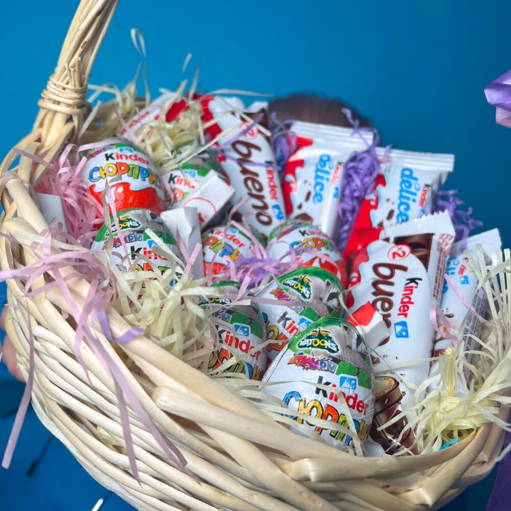 Cesta de dulces